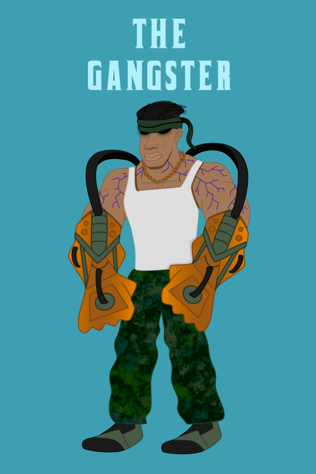 Gamma, the Gangster Portrait